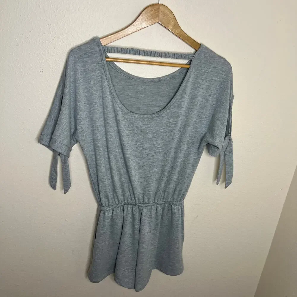 Lulu's Gray Bathing Suit Cover Up Small